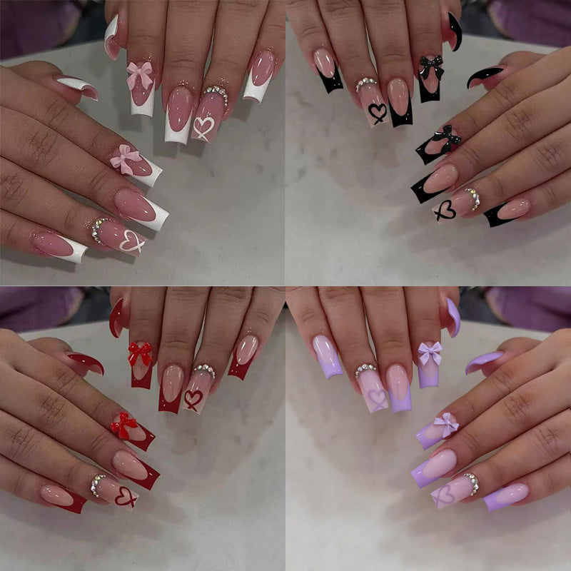 Artistic Statement Press-On Nails Bowlift
