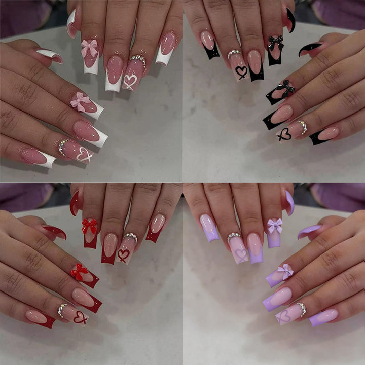 Artistic Statement Press-On Nails Bowlift