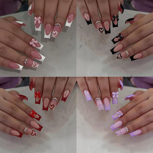 Artistic Statement Press-On Nails Bowlift