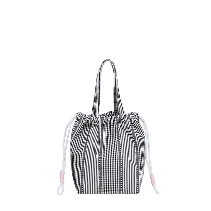 WoDrawstring Utility Tote Bag Bowlift