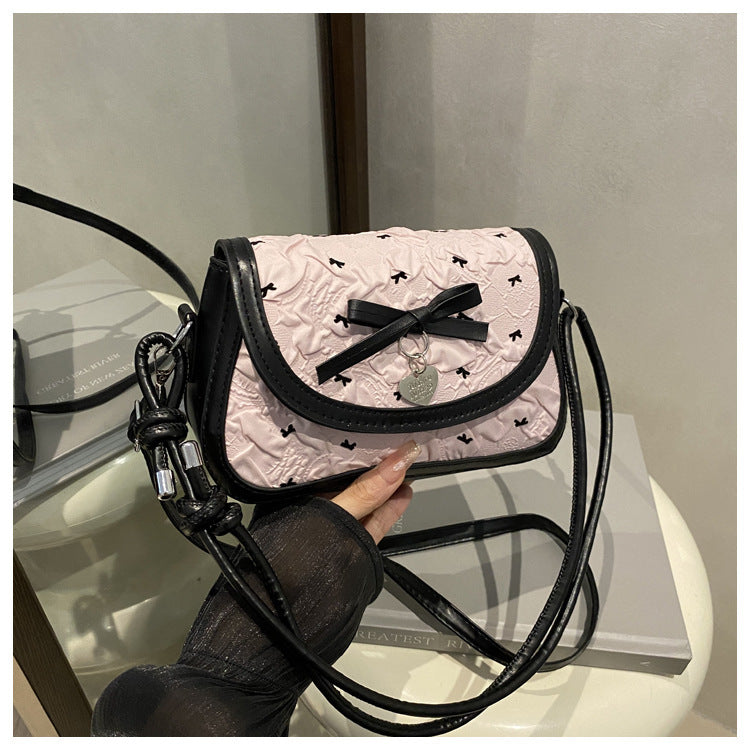 Adorable Bow-Embellished Crossbody Bag Bowlift