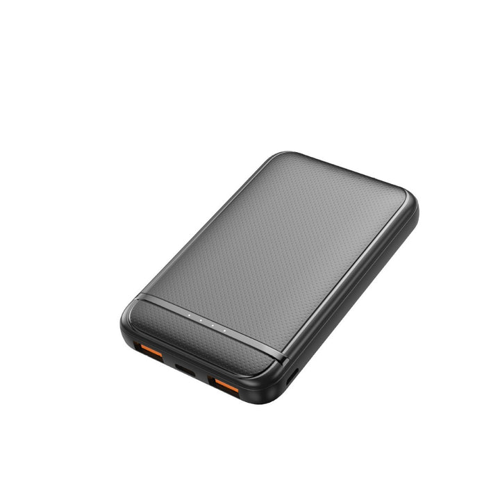 Portable power bank with elegant texture and digital charging indicator Bowlift