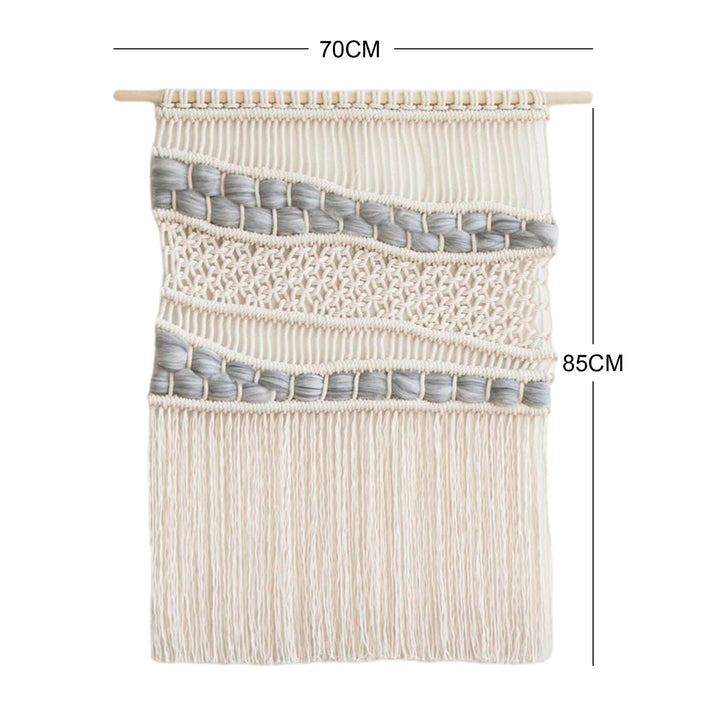 Macrame Wall Tapestry Decor Bowlift