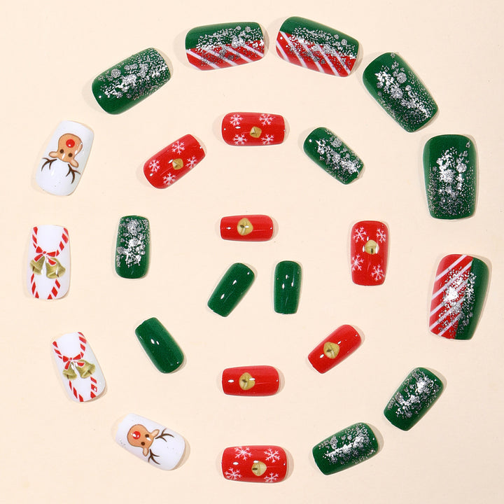 Festive Holiday Nail Art Set Bowlift