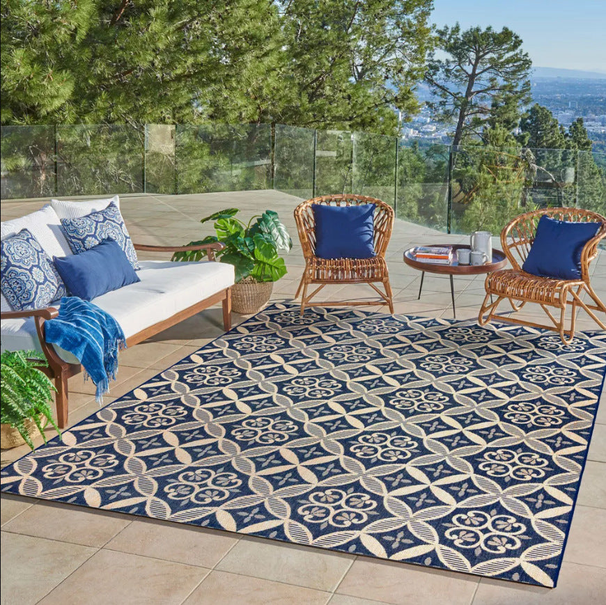 Multi-Colored Outdoor Area Rug