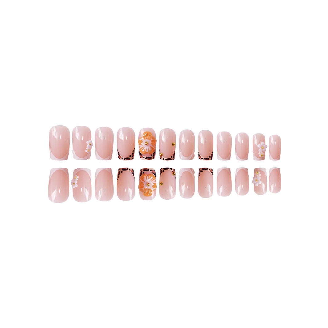 Artistic Floral Nail Art Set Bowlift