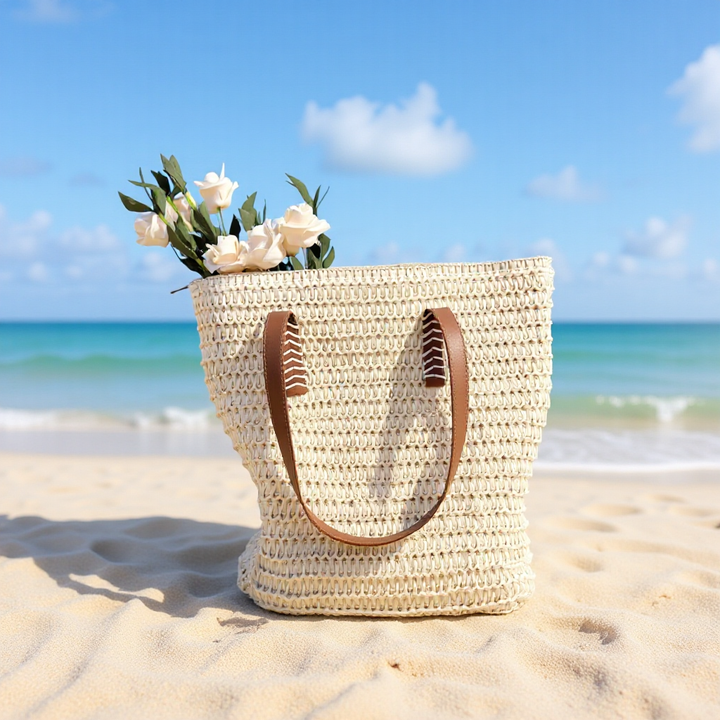 Shopping bag made of high-quality woven material Bowlift