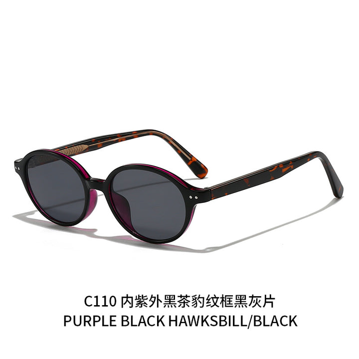Women's round sunglasses with modern, stylish frame Bowlift