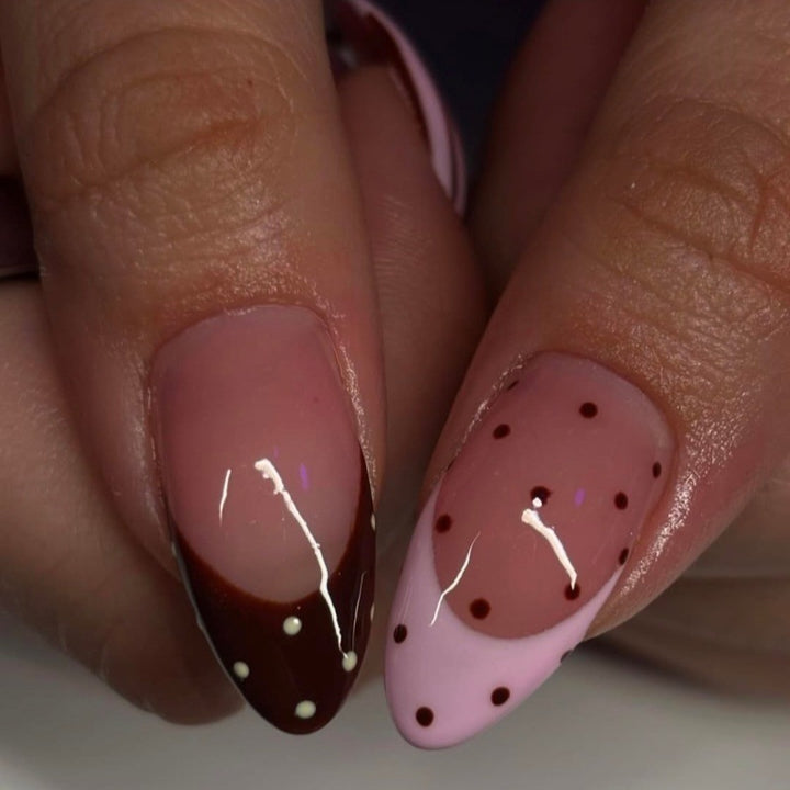 Exclusive Art Nails with South Sea Motif Bowlift