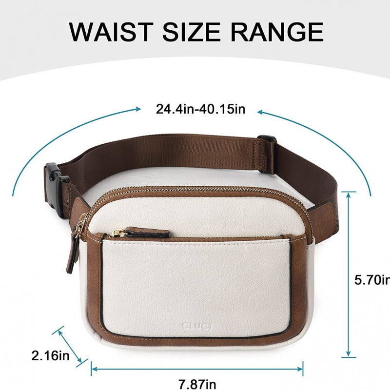 Practical Waist Bag Made of Durable Material with Multiple Compartments Bowlift