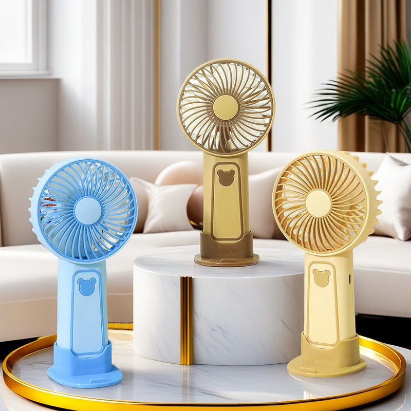 Women's Mini Hand Fan with USB Charging Function Bowlift