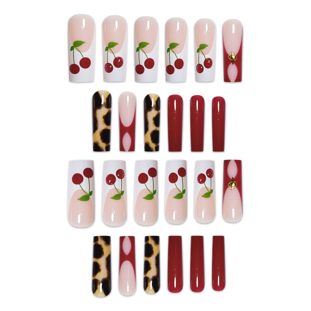 Artistic Long Nail Art Extensions Bowlift