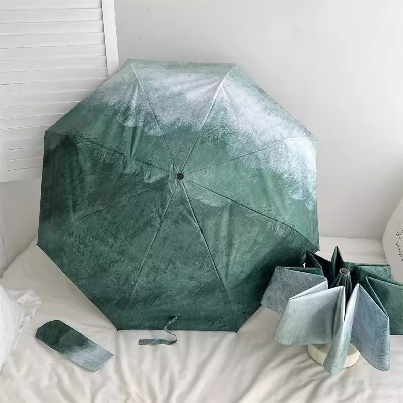 Women's Automatic Folding Umbrella with Elegant Structure Design Bowlift