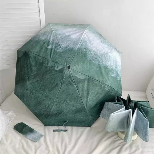 Women's Automatic Folding Umbrella with Elegant Structure Design Bowlift