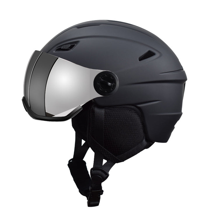 Ski Helmet with Visor Bowlift