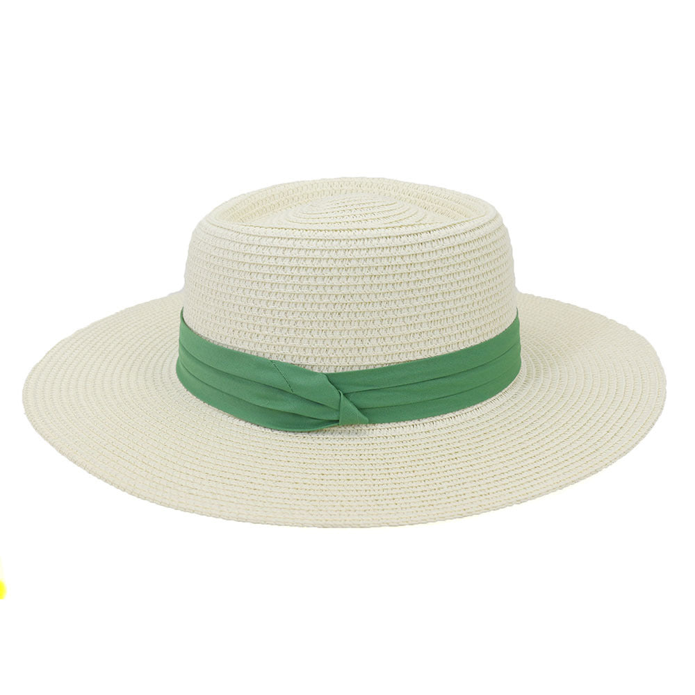 Breathable Sun Straw Boater Hat | Bowlift