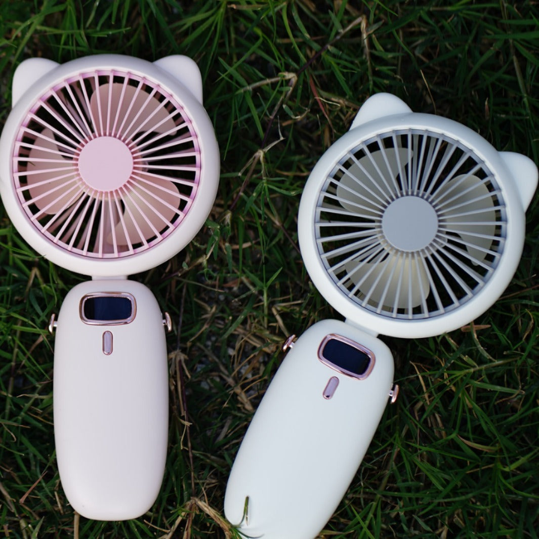 Unisex Portable Handheld Fan in Creative Animal Design Bowlift