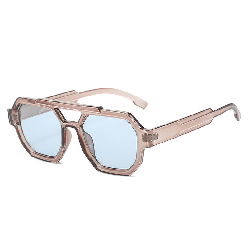 Geometric Oversized Sunglasses Bowlift