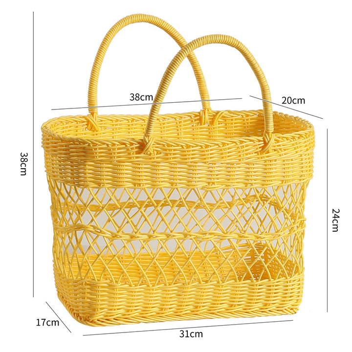 Woven Storage Basket Bowlift