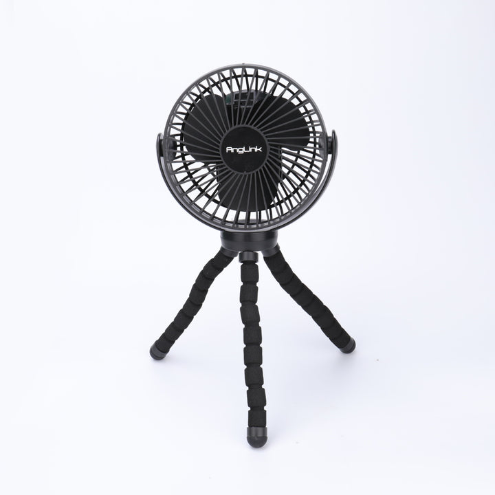 Unisex flexible mini fan with foldable holder Bowlift