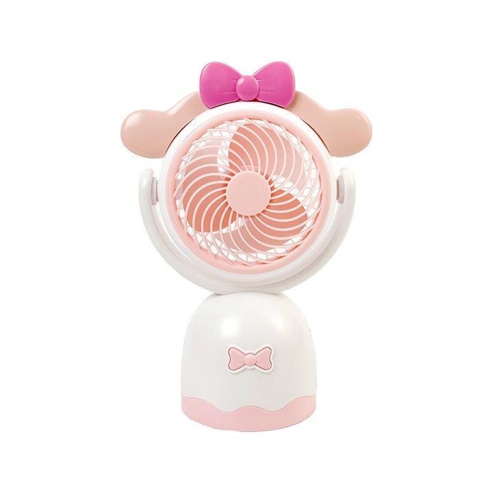 Women Portable USB Mini Fan with Cute Design Bowlift