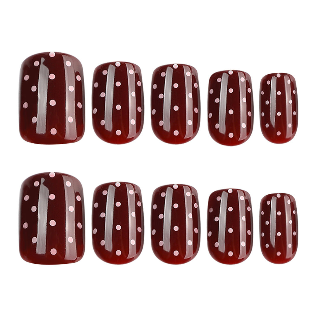 Creative Nail Art with Dots Bowlift