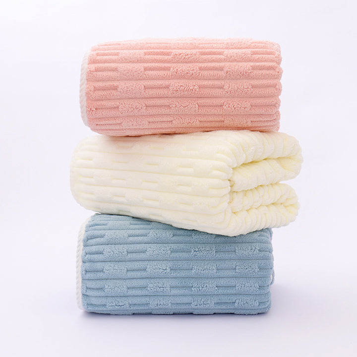 Ladies Elegant Terry Towel with Modern Patterns Bowlift