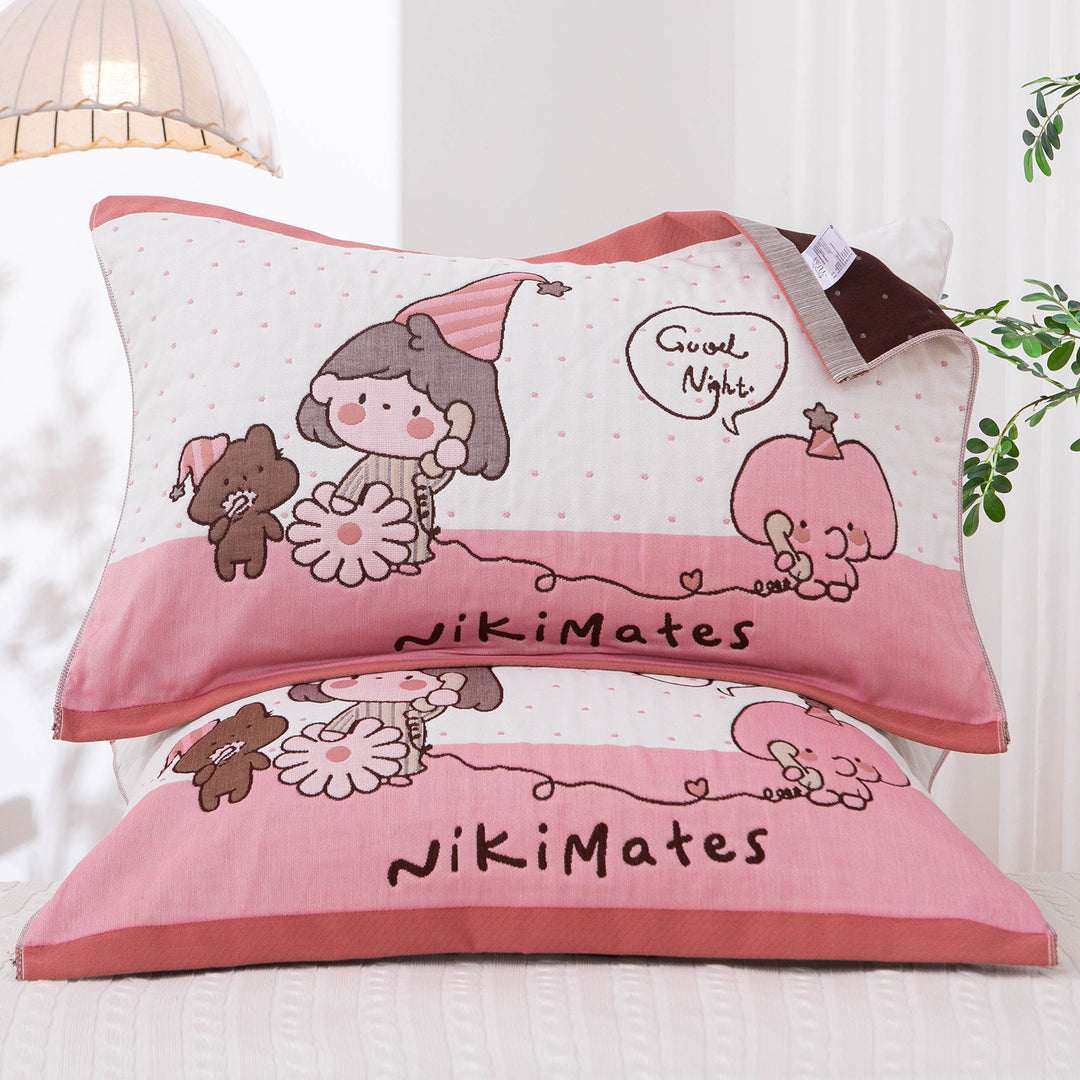 Women's pillowcases with cute animal motif Bowlift