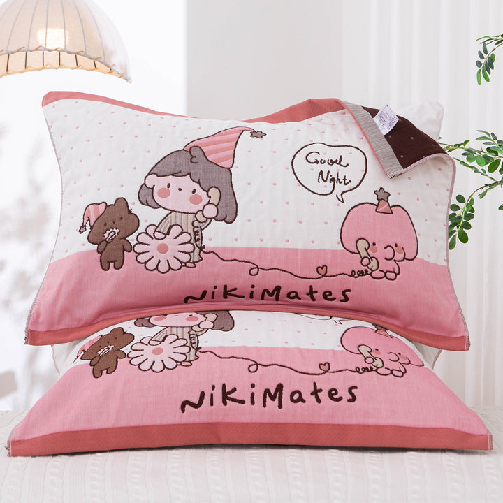 Women's pillowcases with cute animal motif Bowlift