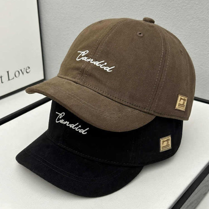 Men's Casual Embroidered Cap Bowlift