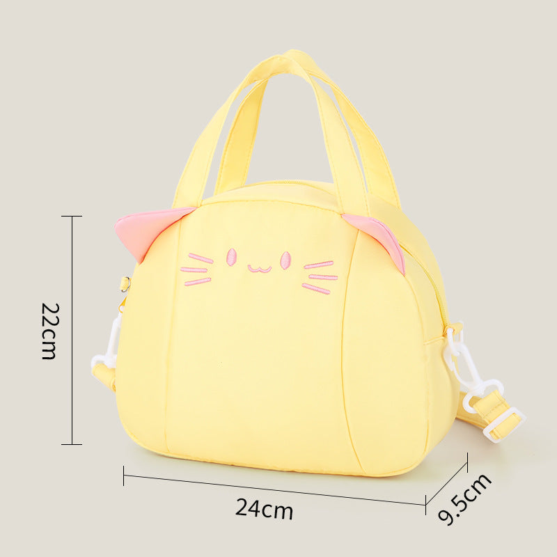Cute Cat Ear Handheld Tote Bag Bowlift