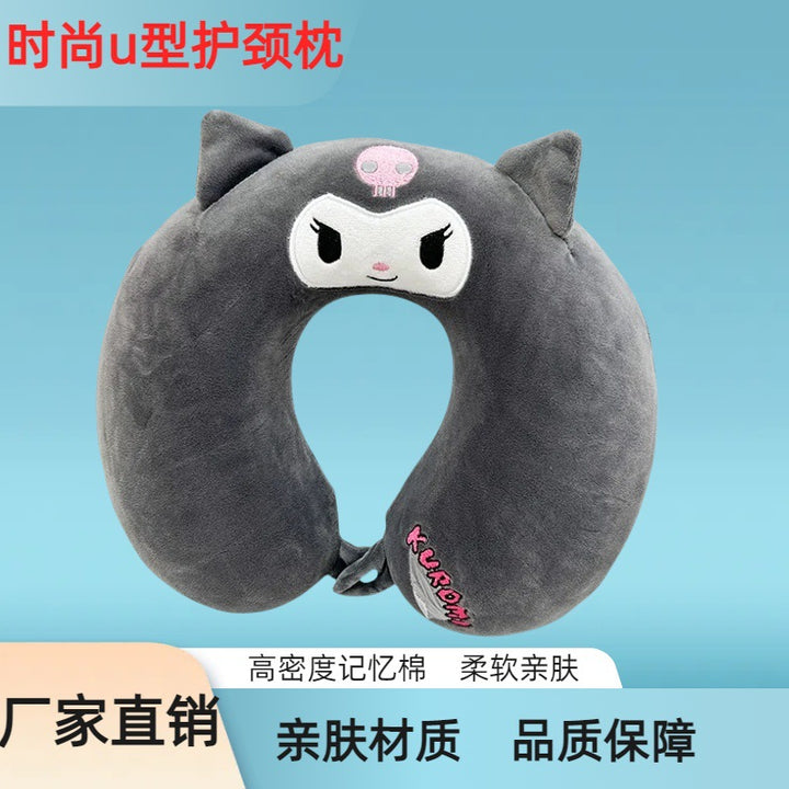 Women's Neck Pillow with Fun Design Bowlift