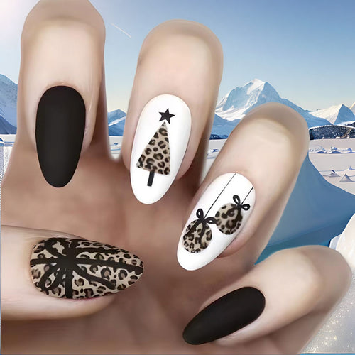 Festive Nail Art Design Bowlift