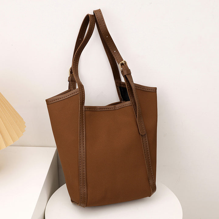 Minimalist Zip-Top Handbag Bowlift
