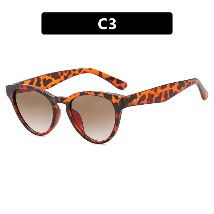 Women's Cat-Eye Sunglasses with UV Protection and Fashionable Frame Bowlift