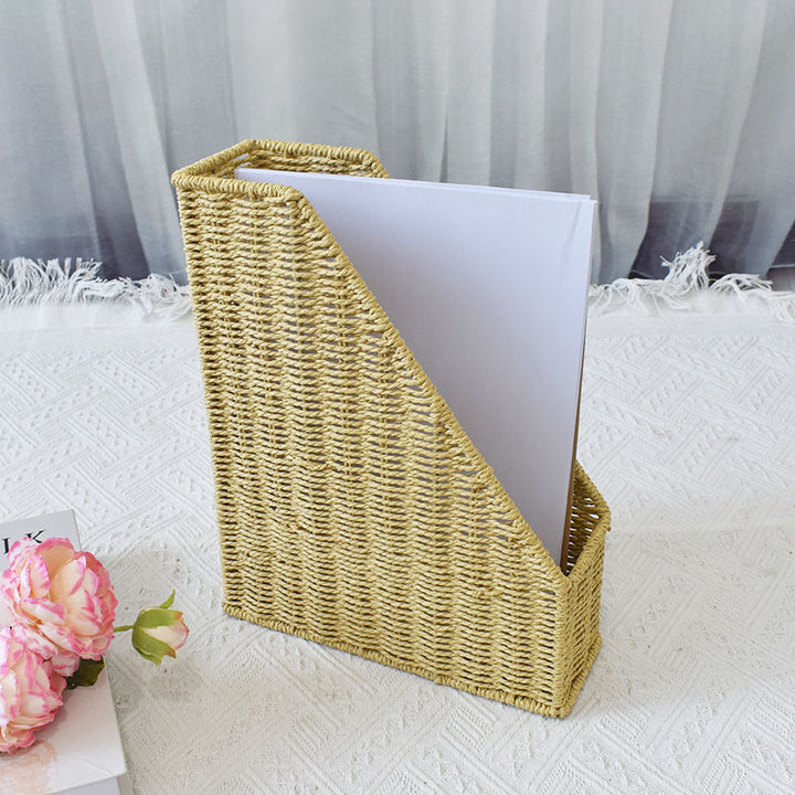 Elegant Woven Storage Tray Bowlift