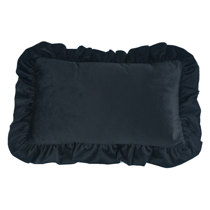 Luxury Ruffle Decorative Pillow