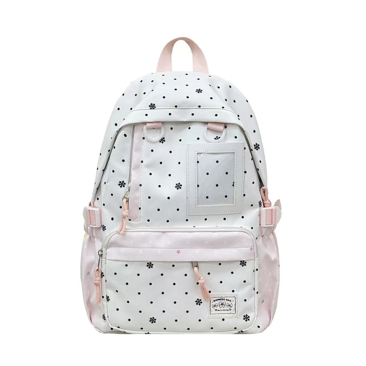 Patterned Multi-Pocket Backpack Bowlift