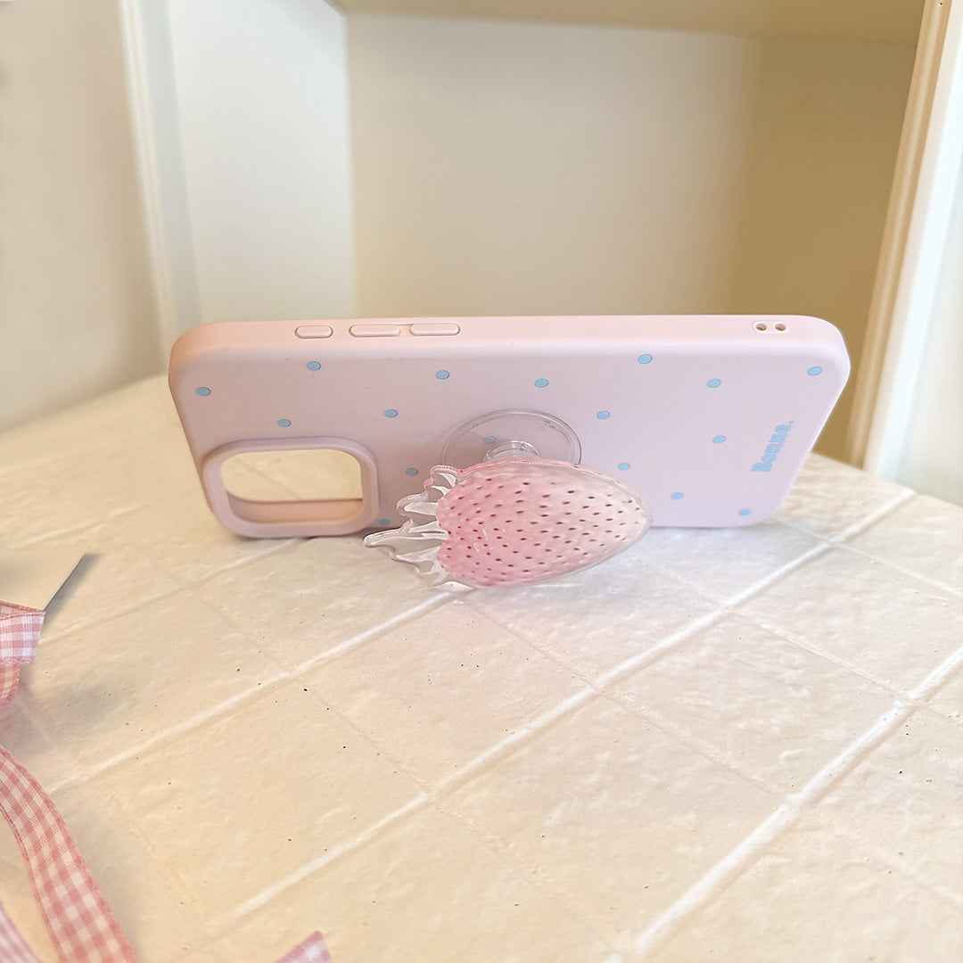 Decorative coaster in strawberry design Bowlift
