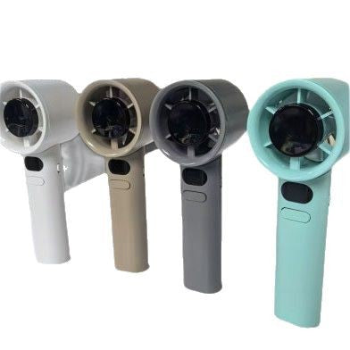 Women Portable Hand Fan with Digital Speed Display Bowlift