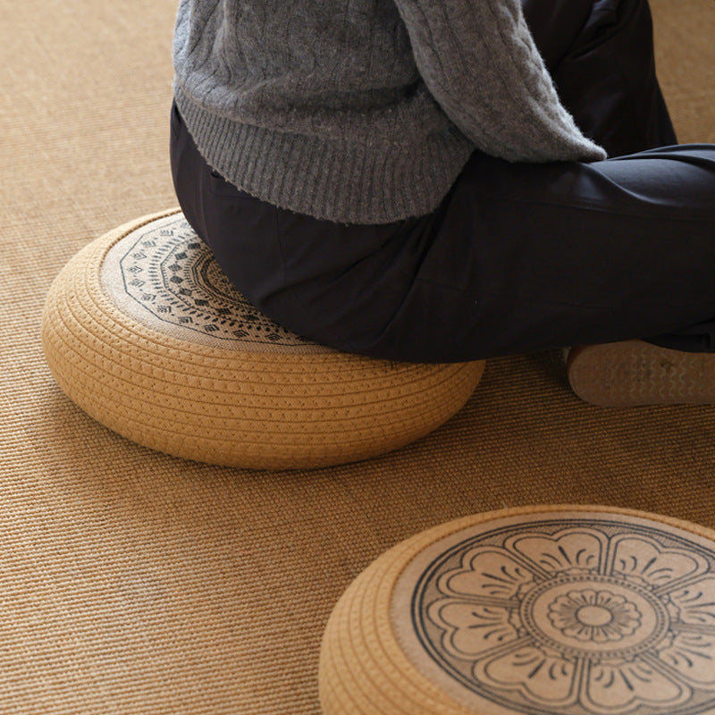 Round Meditation Cushion Bowlift