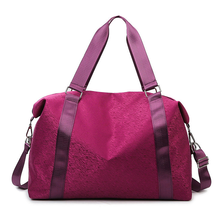 Durable Textured Travel Duffle Bag Bowlift