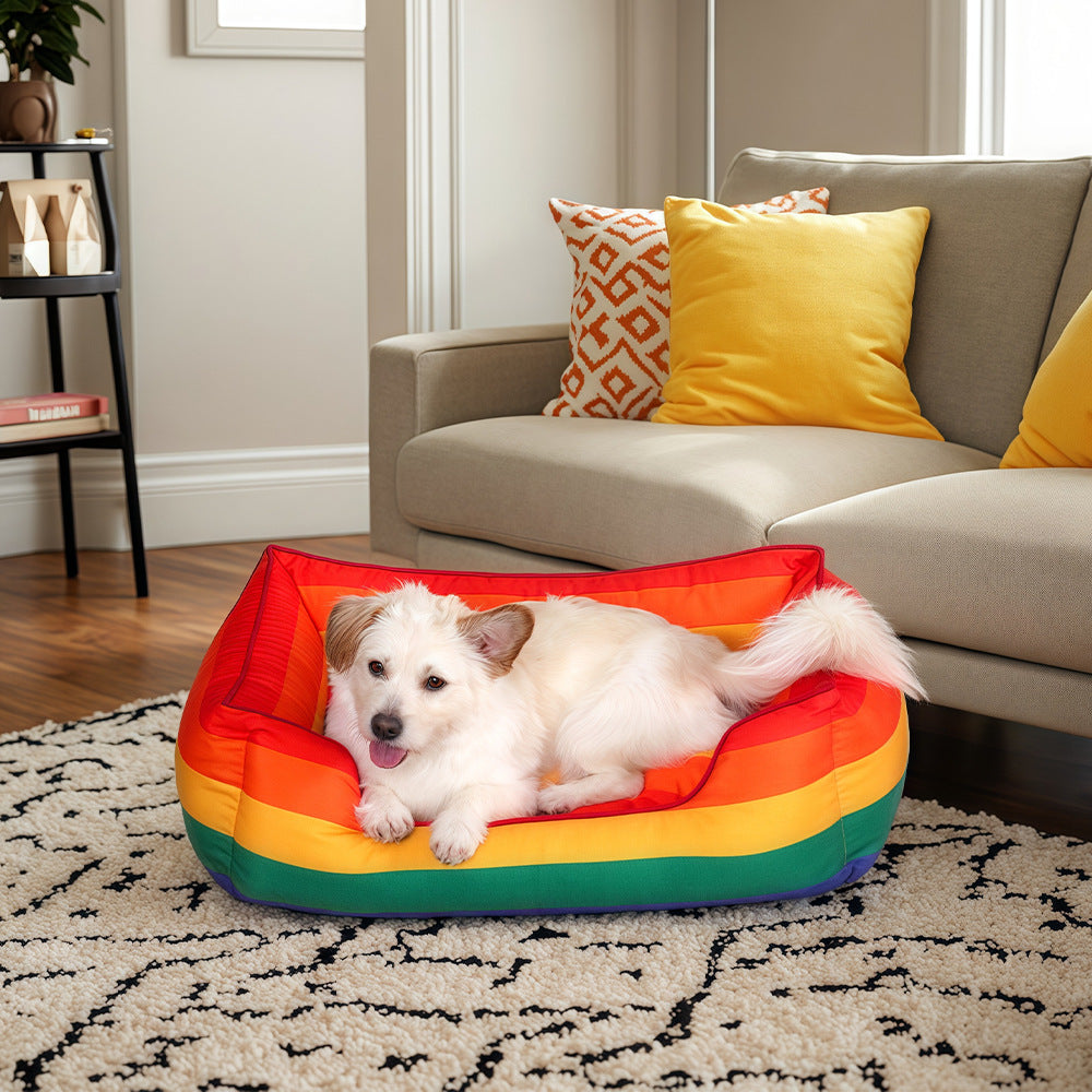 Colorful Dog Bed