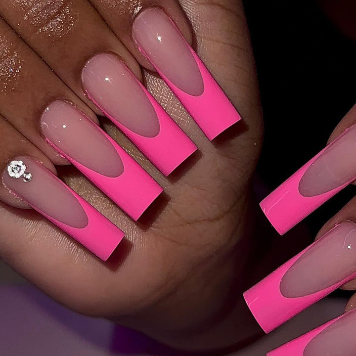 Ornate Butterfly-Inspired Acrylic Nail Extensions Bowlift