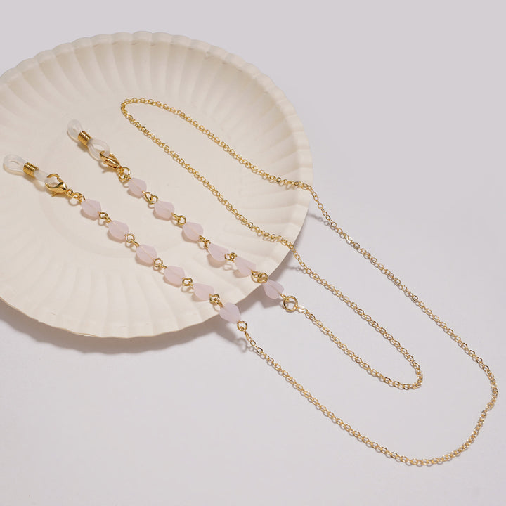 Elegant Beaded Eyewear Chain Bowlift