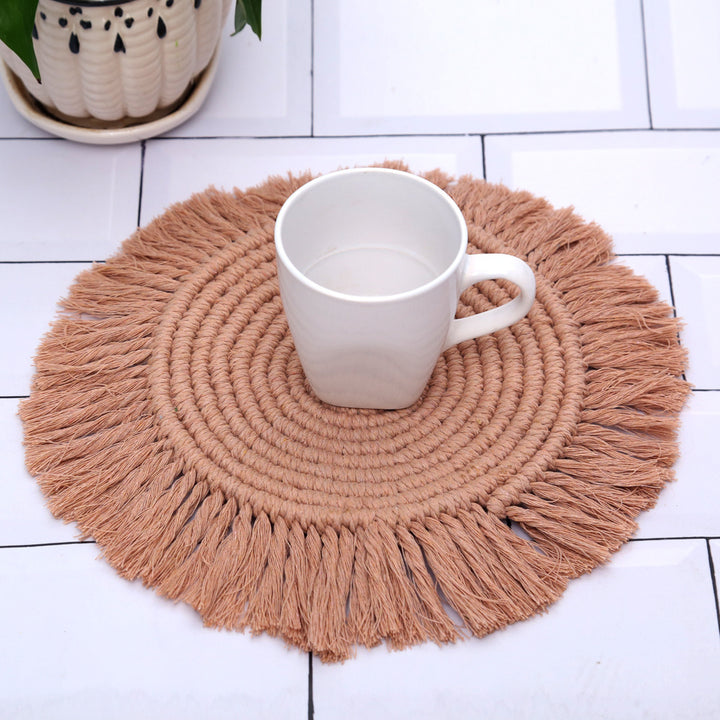Macramé Decorative Round Wall Art