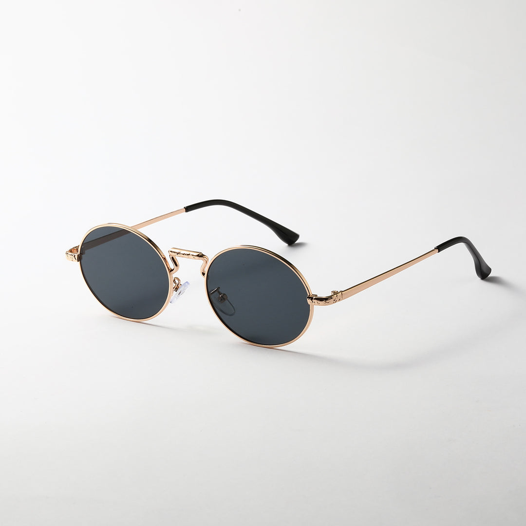 Ladies round fashionable sunglasses Bowlift