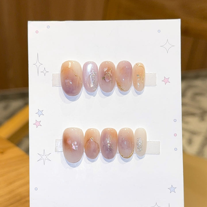 Artificial Nail Tips with Elegant Design Bowlift