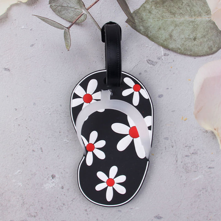 Fun Floral Luggage Tag Bowlift