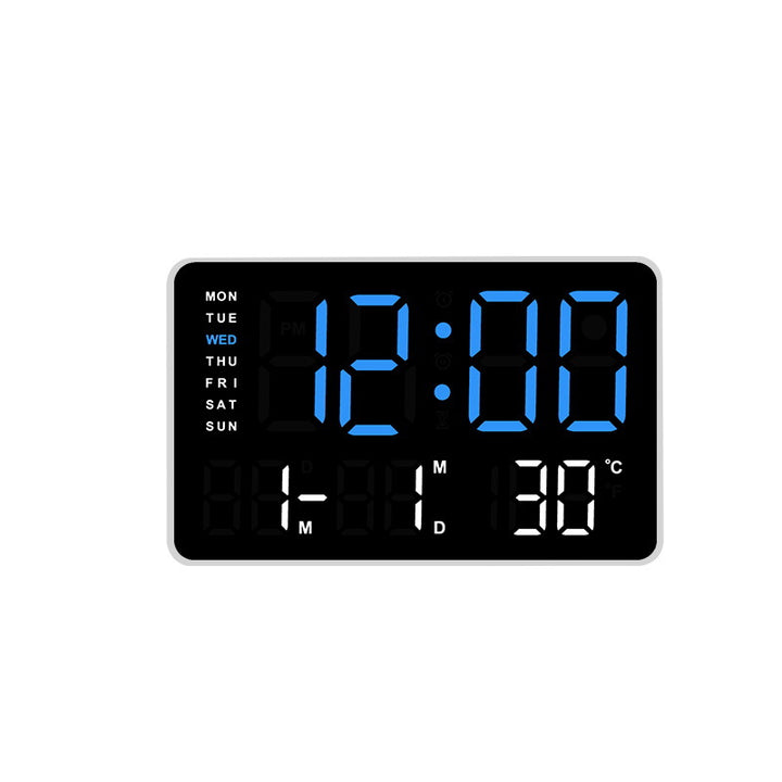 Digital function alarm clock with large LED display Bowlift